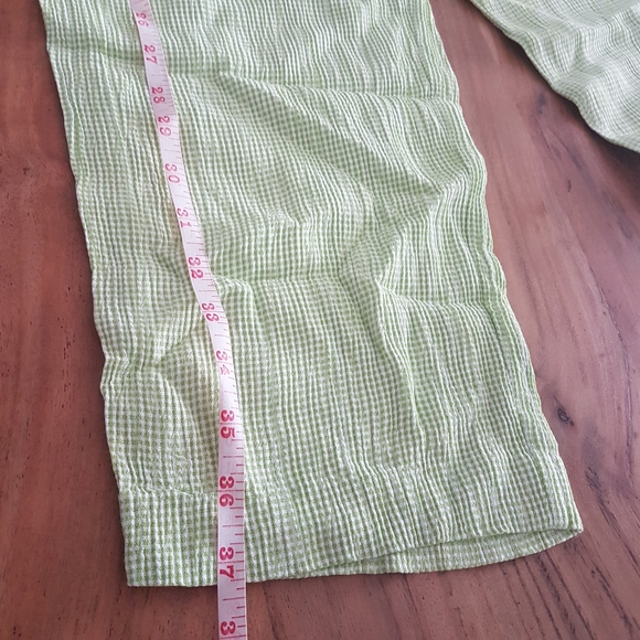 🌏 Braemar Jeremy Scott / Vintage Gingham Pants / Size 10 - Picture 10 of 11